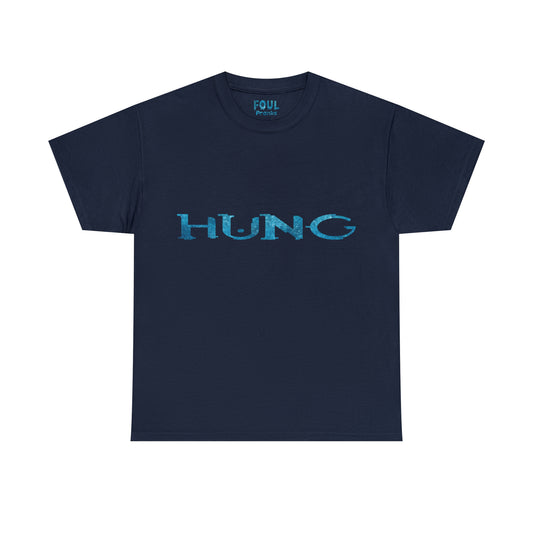 Hung Unisex Cotton T-Shirt (Halo Parody)