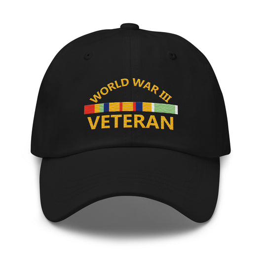 World War 3 Black Veteran Joke Hat