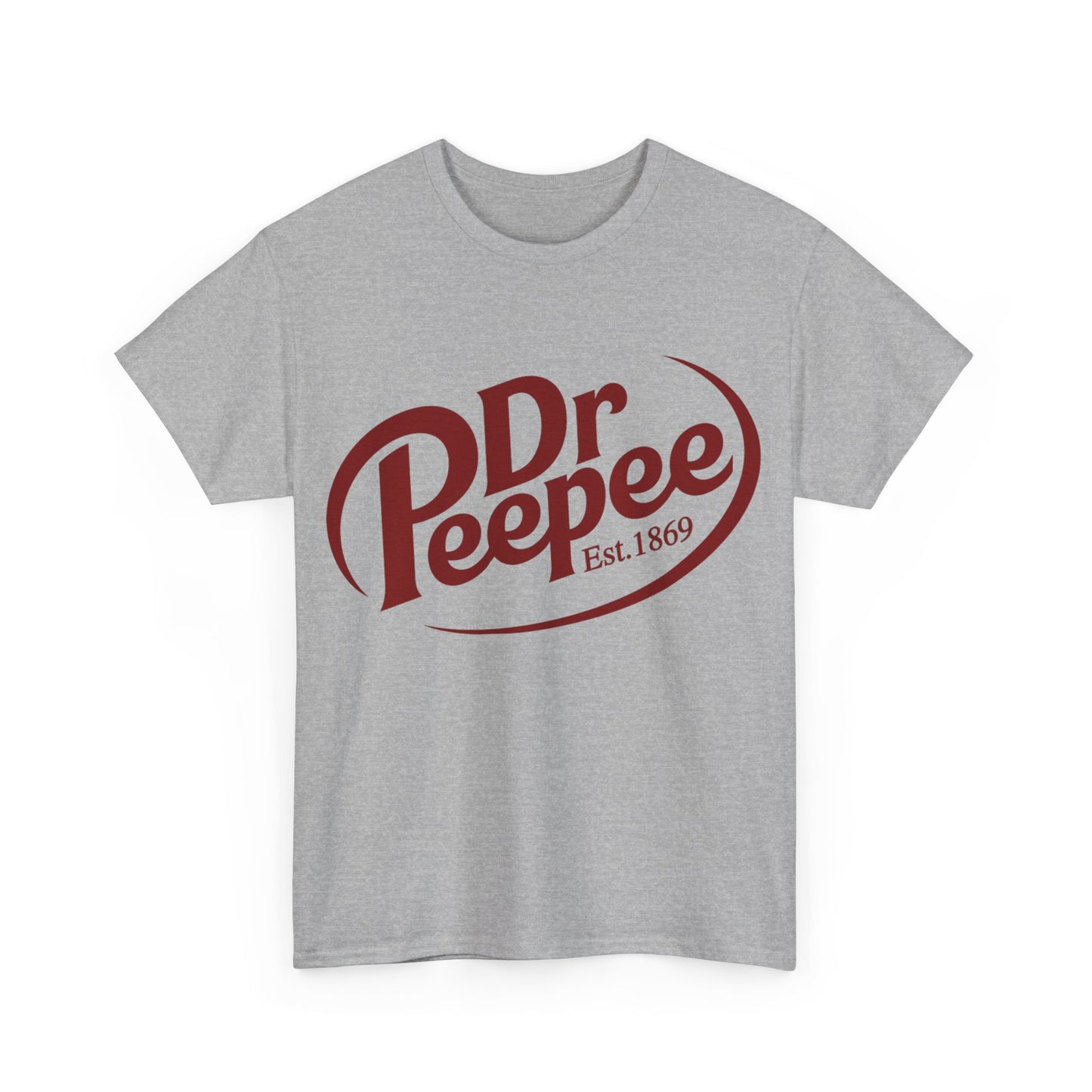 Dr Peepee Unisex Cotton T-Shirt (Dr Pepper Parody) (Legacy)