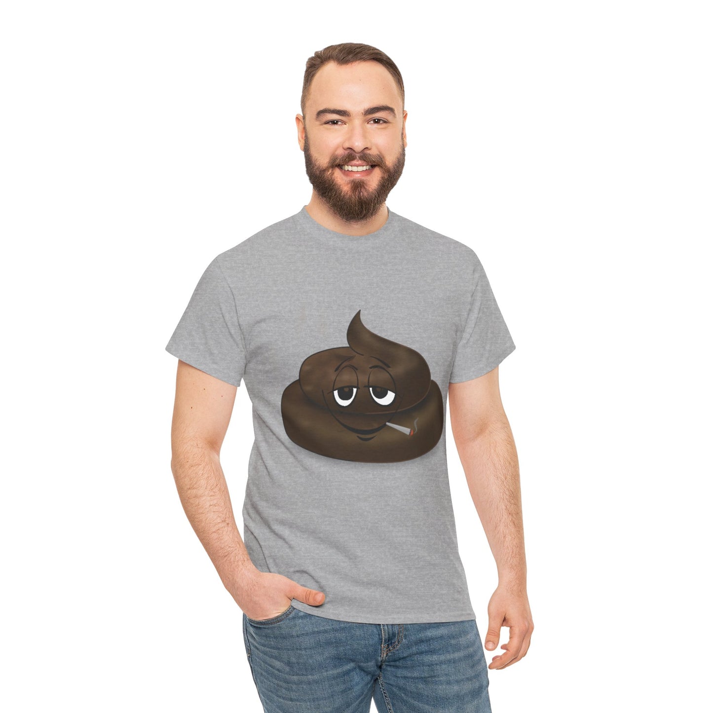 Stoner Poop Unisex Cotton T-Shirt