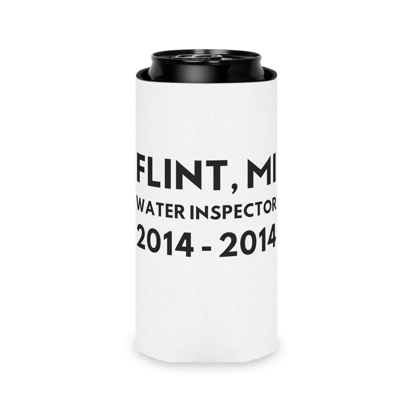 Flint, MI Water Inspector Can Cooler