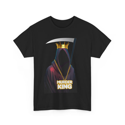 Murder King Unisex Cotton T-Shirt (Burger King Parody)