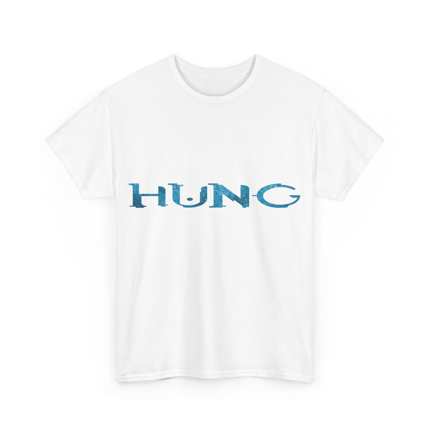 Hung Unisex Cotton T-Shirt (Halo Parody)