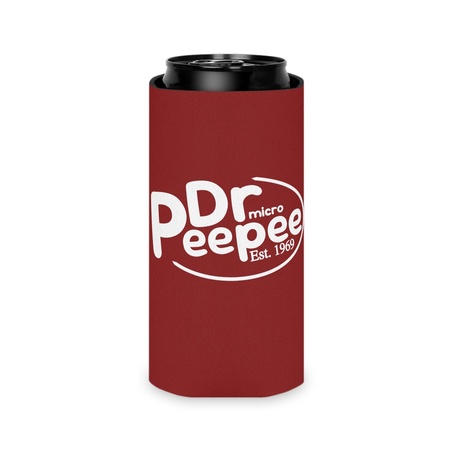 Dr Peepee Can Cooler (Dr Pepper Parody)