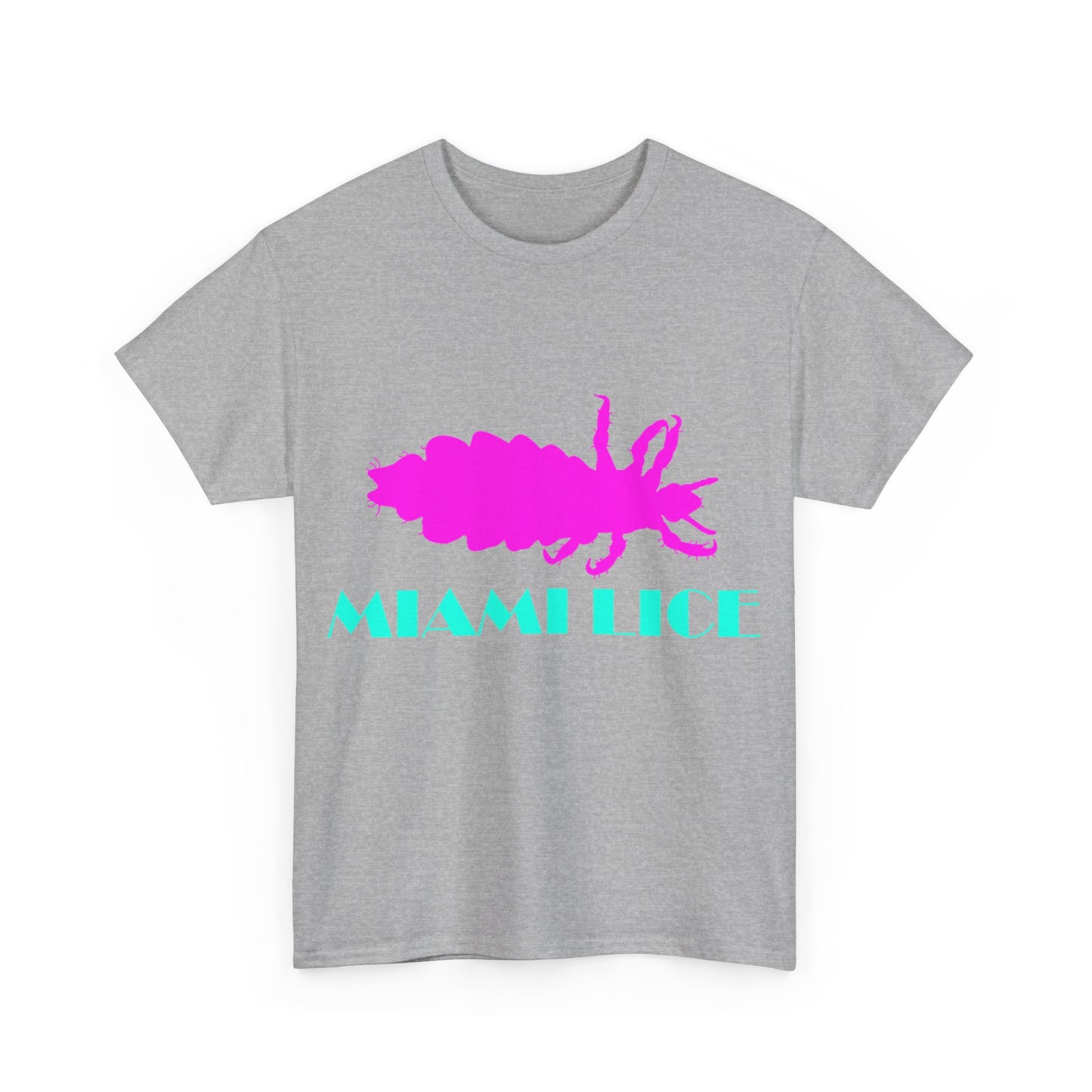 Miami Lice Unisex Cotton T-Shirt (Miami Vice Parody)