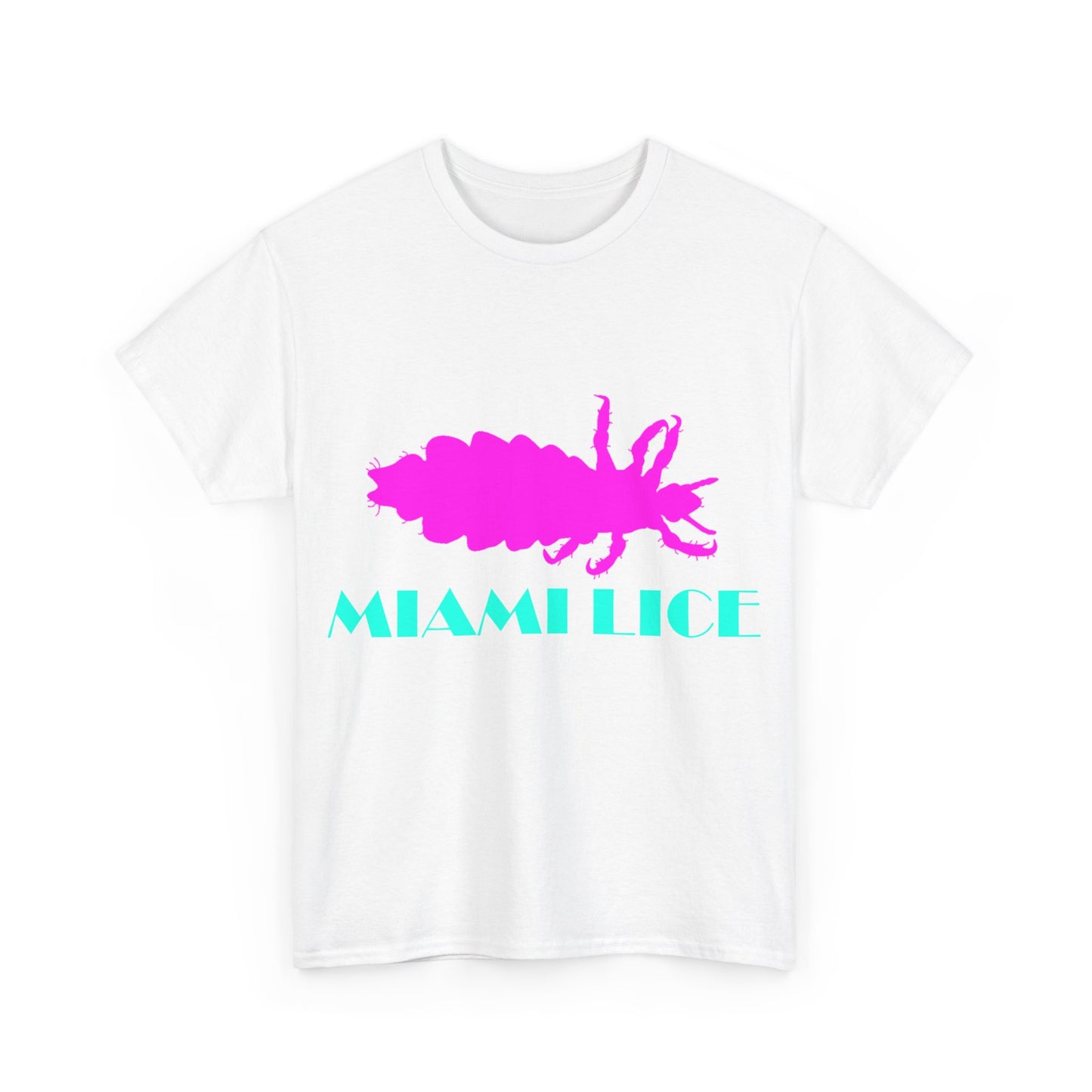 Miami Lice Unisex Cotton T-Shirt (Miami Vice Parody)