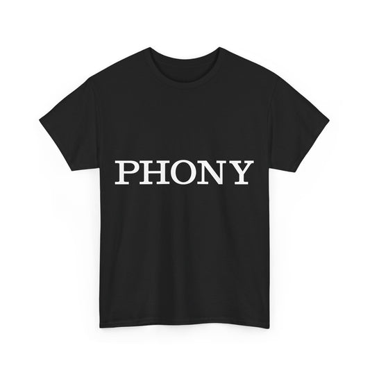 Phony Unisex Cotton T-Shirt (Sony Parody)