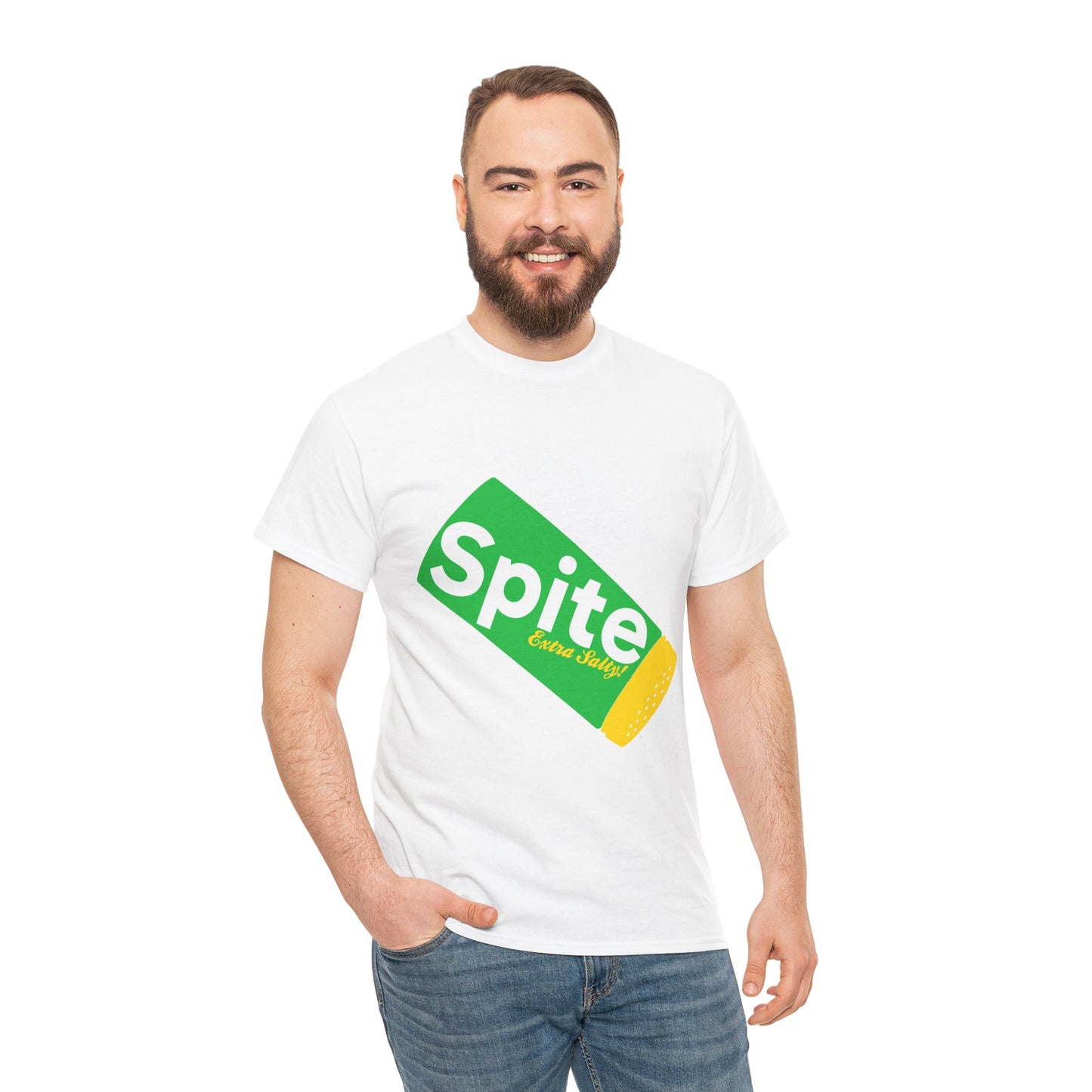 Spite Unisex Cotton T-Shirt (Sprite Parody)