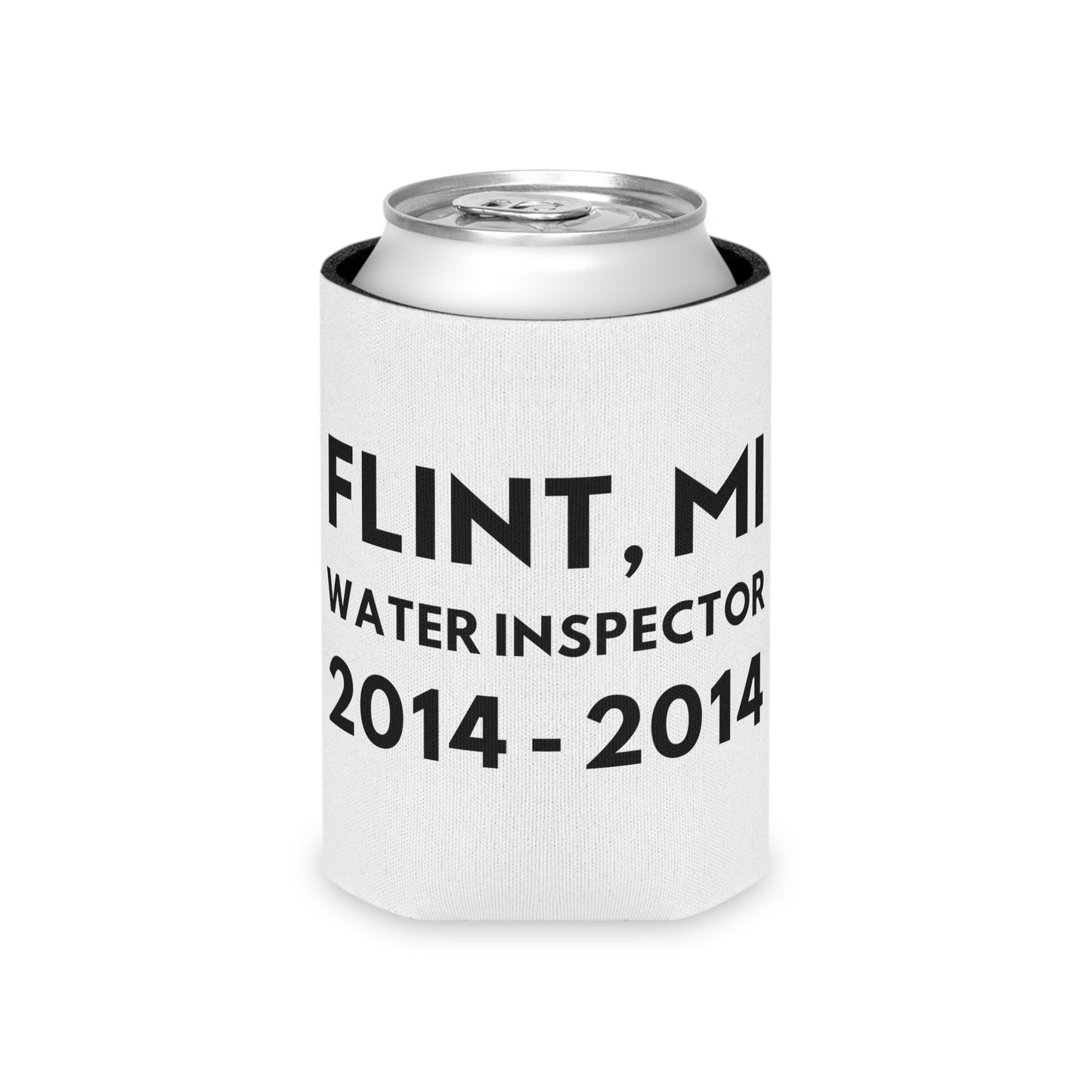 Flint, MI Water Inspector Can Cooler