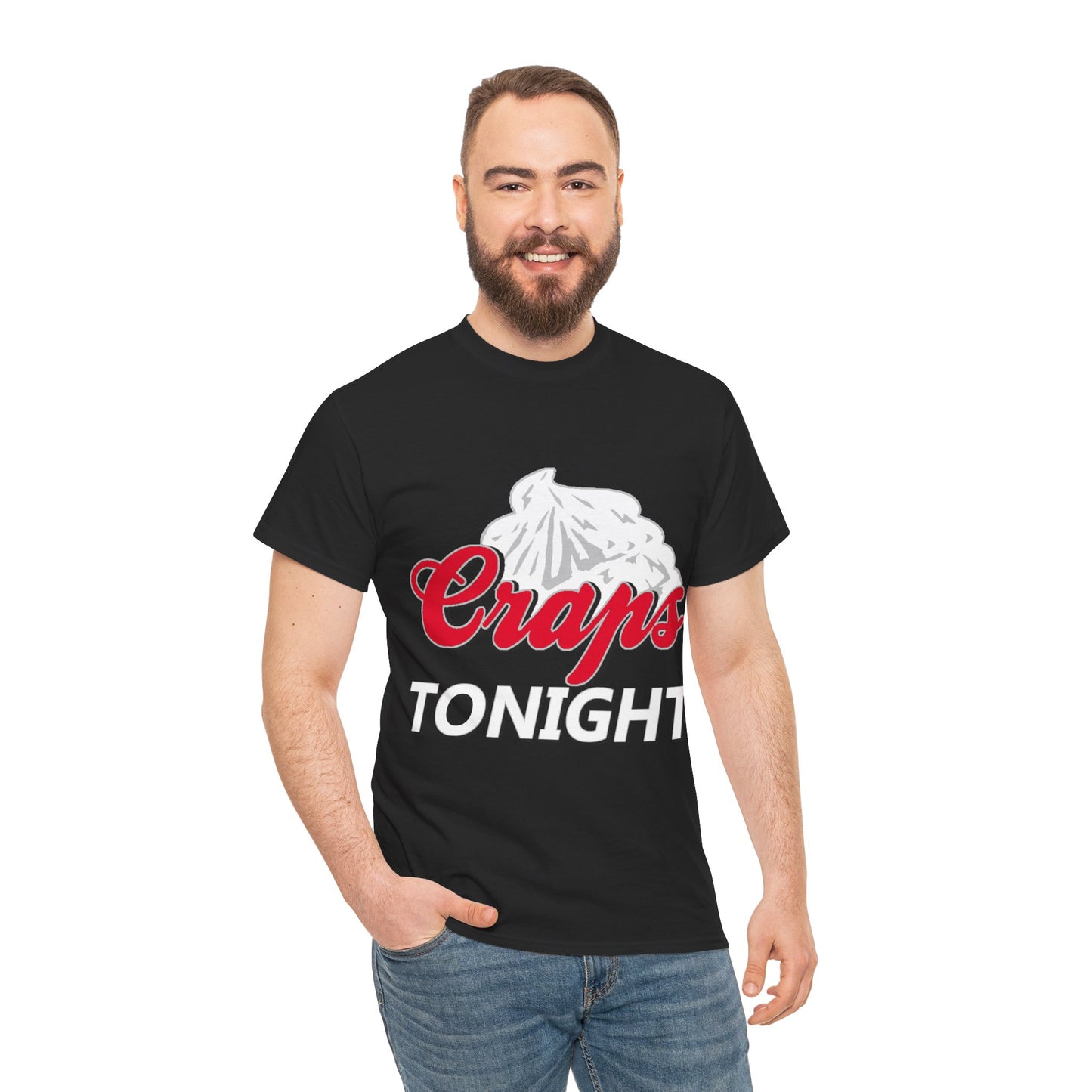 Craps Tonight Unisex Cotton Tee (Coors Light Parody)