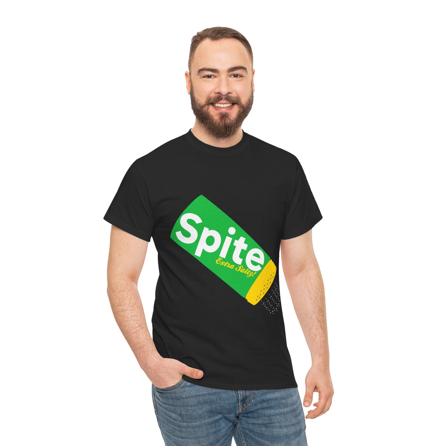 Spite Unisex Cotton T-Shirt (Sprite Parody)