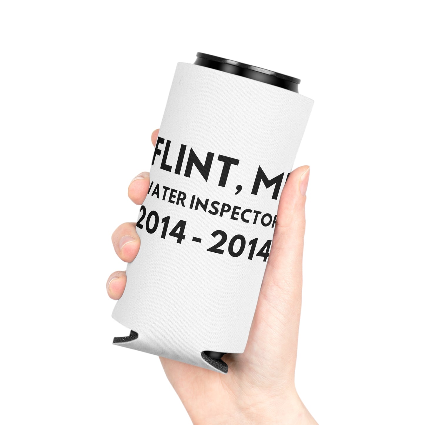 Flint, MI Water Inspector Can Cooler