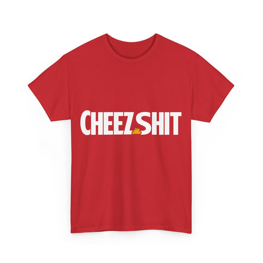 Cheez Sh*t Unisex Cotton T-Shirt (Cheez-It Parody)