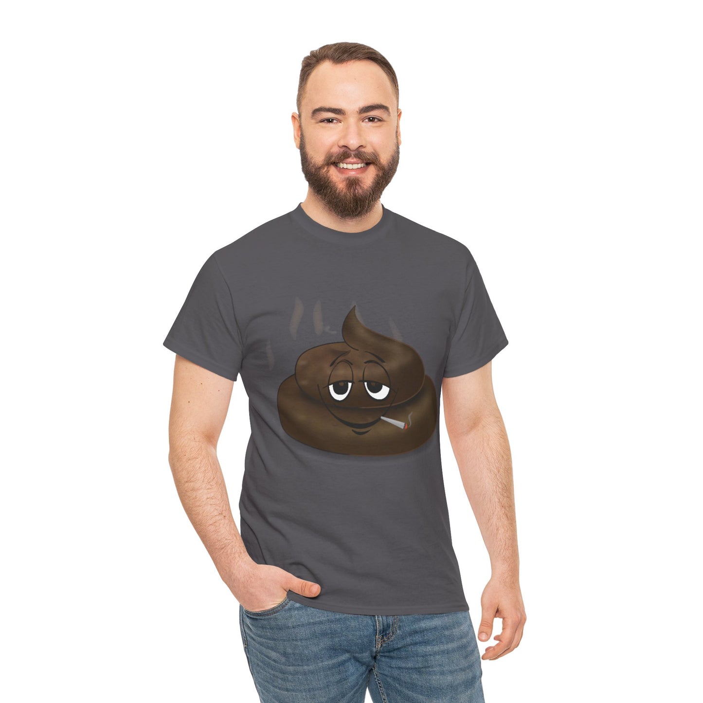 Stoner Poop Unisex Cotton T-Shirt