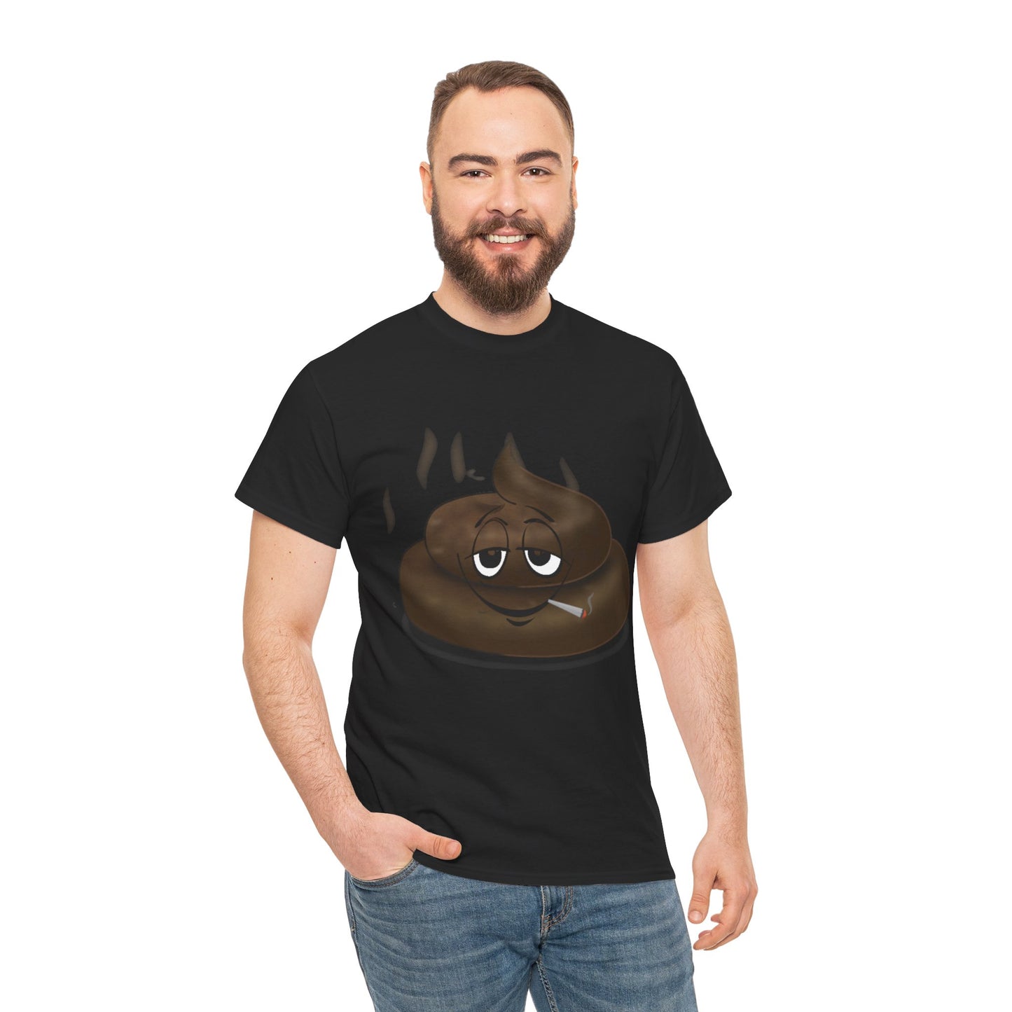 Stoner Poop Unisex Cotton T-Shirt