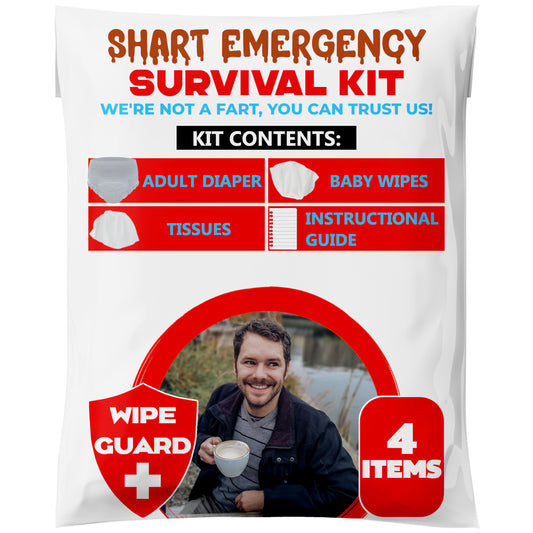 Shart Survival Kit  - Prank Package